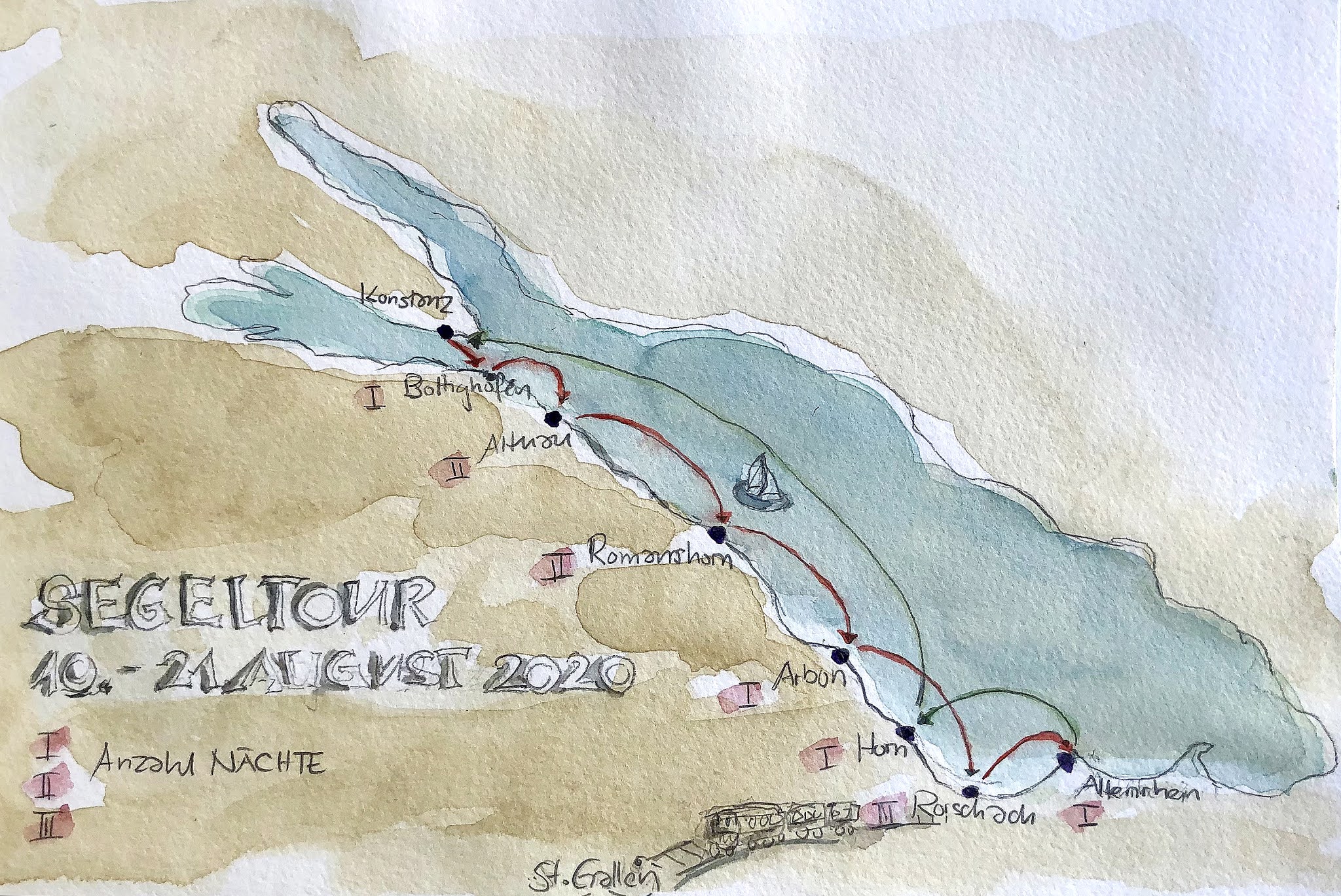 Im Flow mit dem Skizzentagebuch