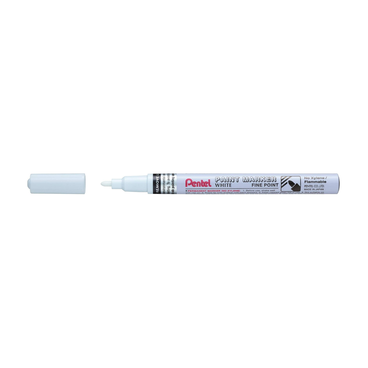 Paint Marker White Fine Point von Pentel