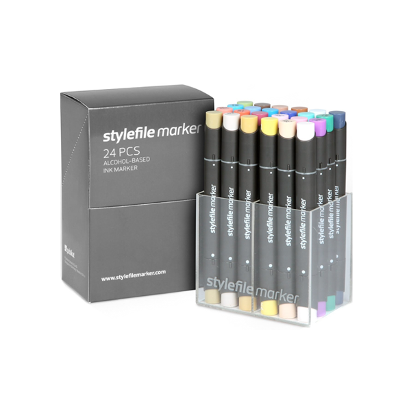 Stylefile Marker Brush 24er Set Main A Stylefile Marker Brush 24er Set Main A